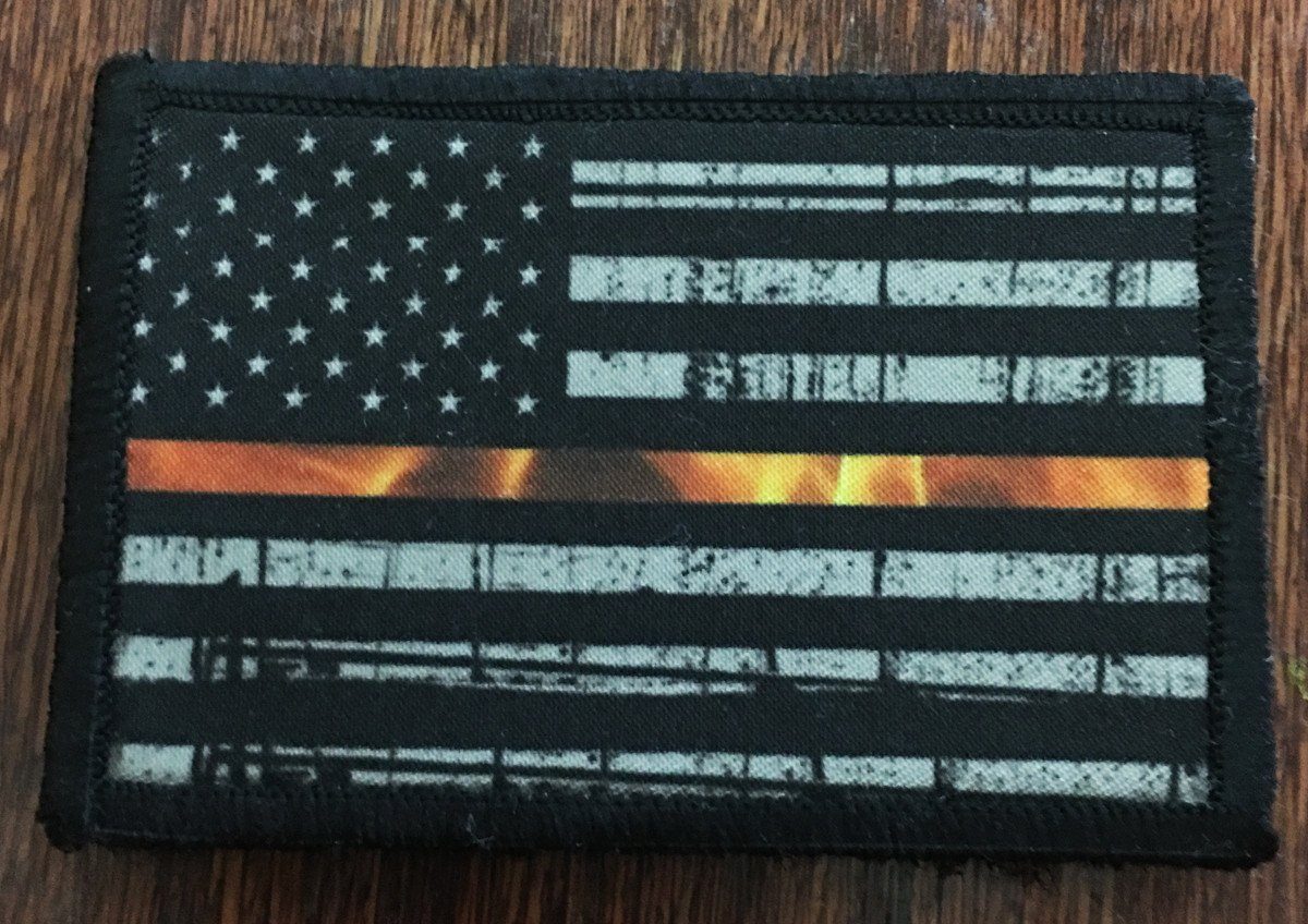 Thin Red Line Fire & Rescue Morale Patch Morale Patches Redheaded T Shirts