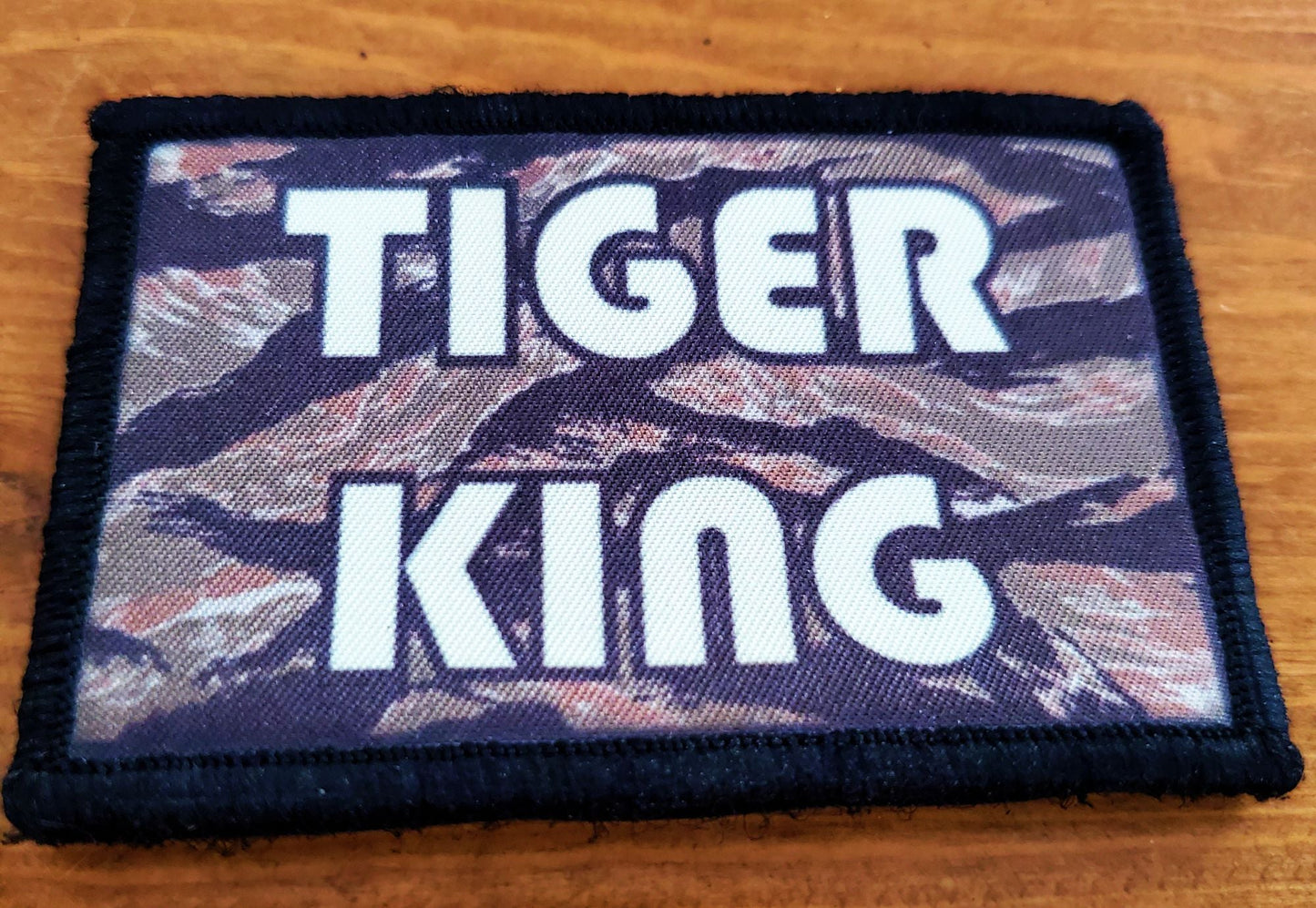 Tiger Stripe Camo Tiger King Morale Patch Morale Patches Redheaded T Shirts