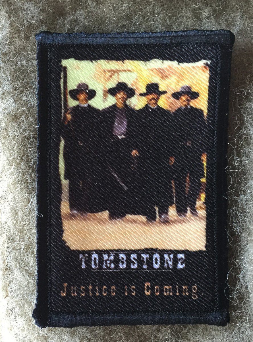 Tombstone Movie Morale Patch Morale Patches Redheaded T Shirts