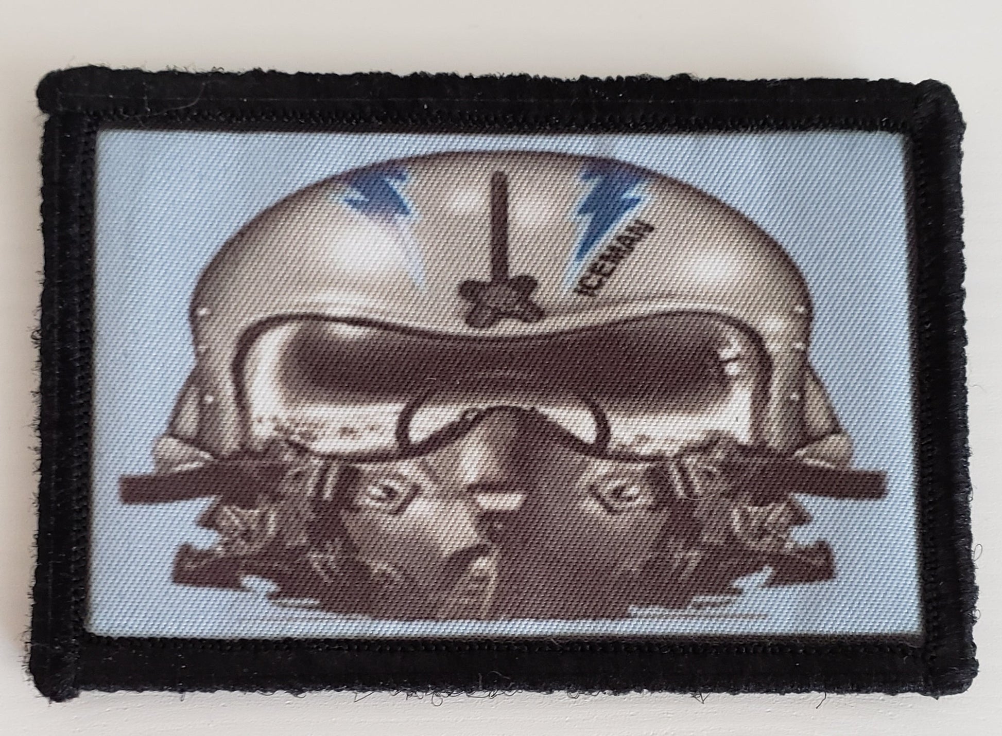 Top Gun Iceman Helmet Morale Patch Morale Patches Redheaded T Shirts