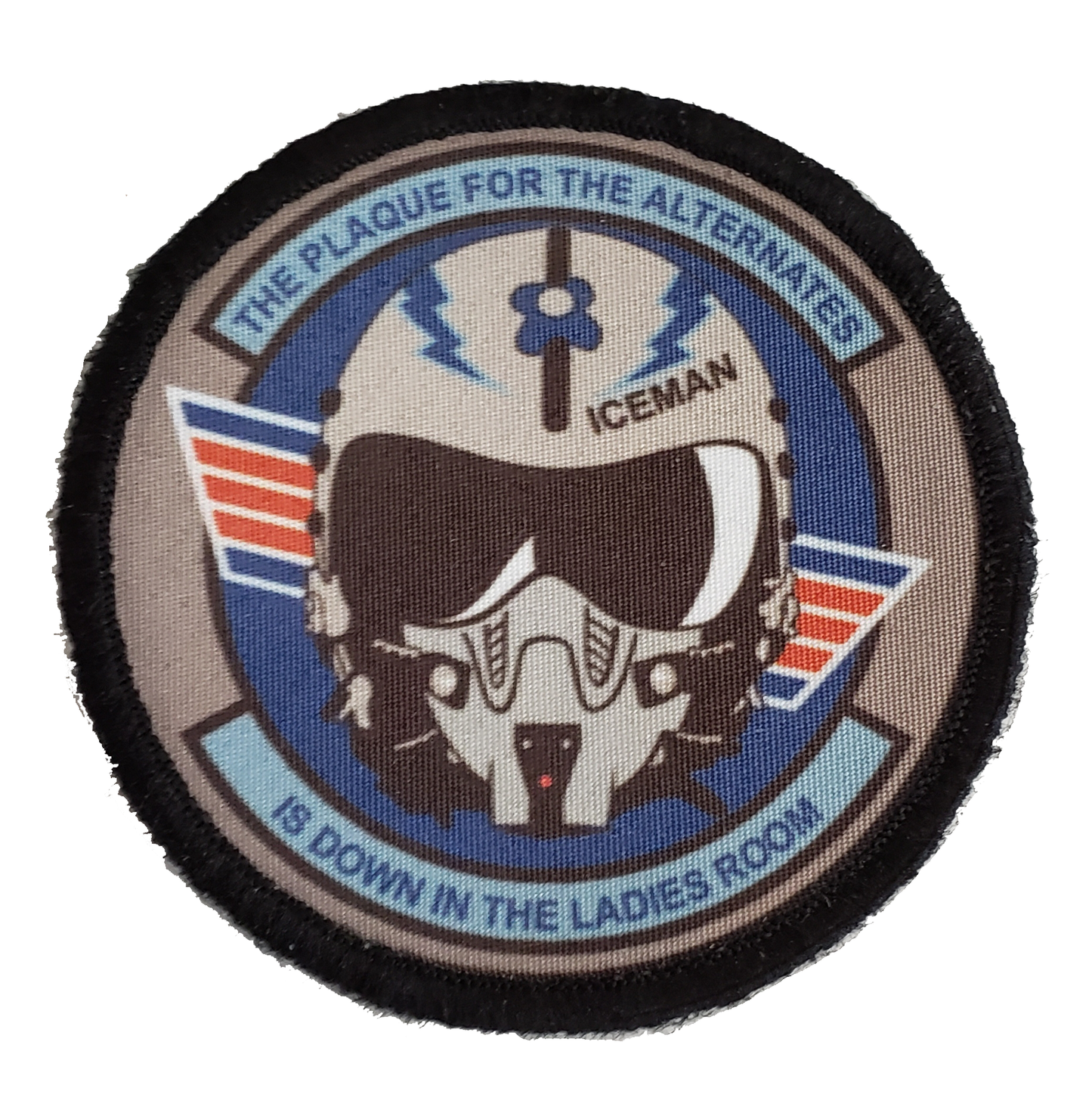 Top Gun Iceman Plaque Morale Patch Morale Patches Redheaded T Shirts