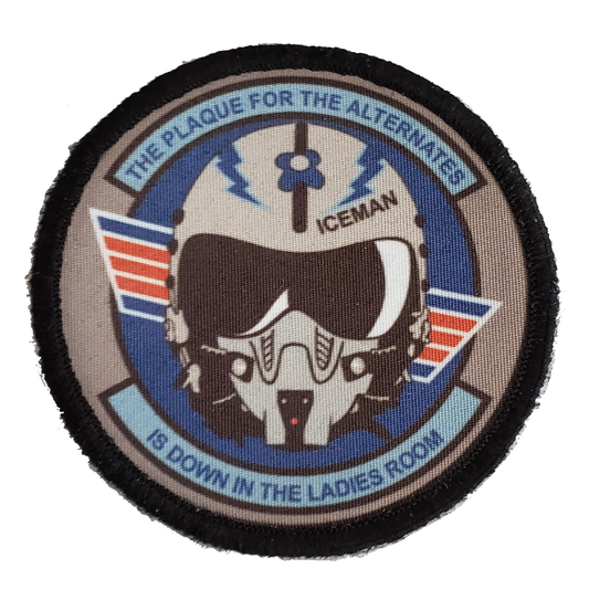 Top Gun Iceman Plaque Morale Patch Morale Patches Redheaded T Shirts 