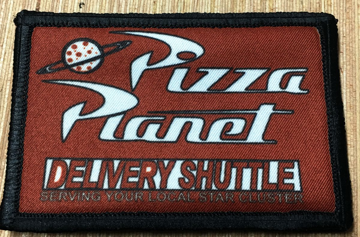 Toy Story Pizza Planet Morale Patch Morale Patches Redheaded T Shirts