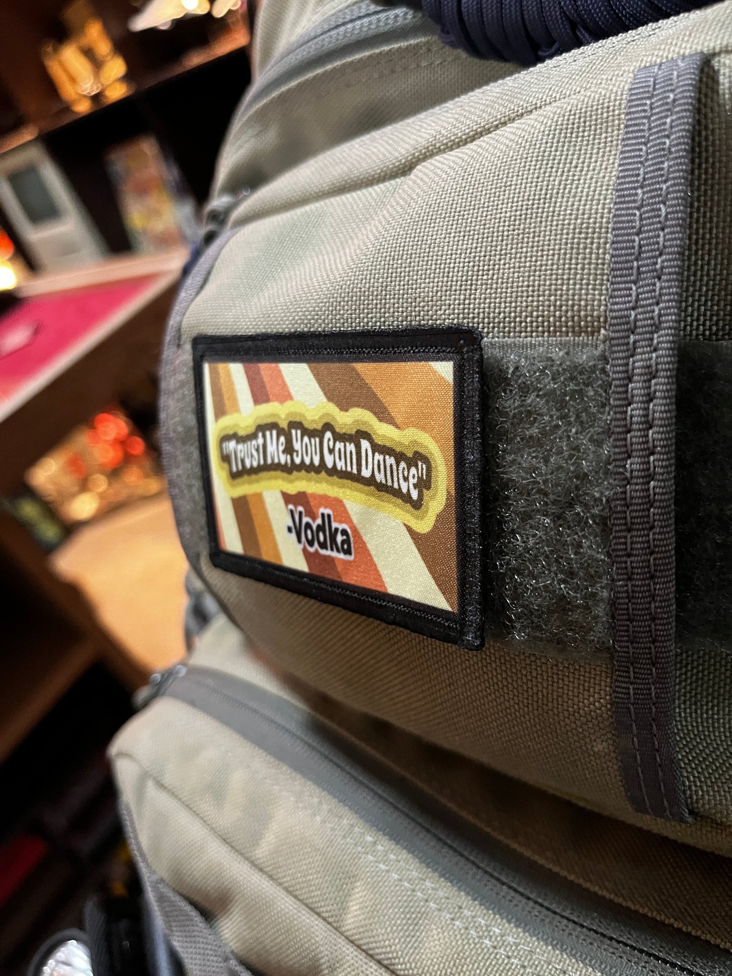 Trust Me, You Can Dance -Vodka Morale Patch Morale Patches Redheaded T Shirts