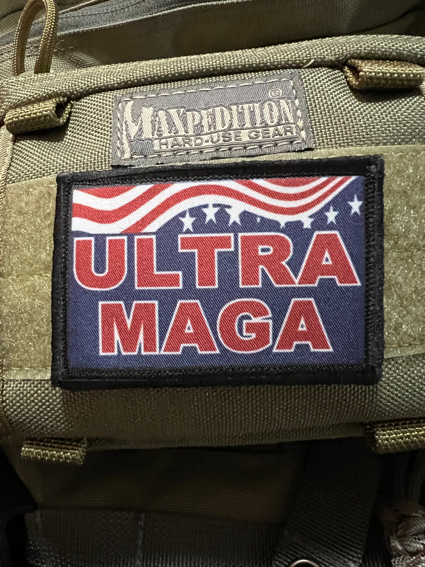 ULTRA MAGA Full Color Morale Patch Morale Patches Redheaded T Shirts