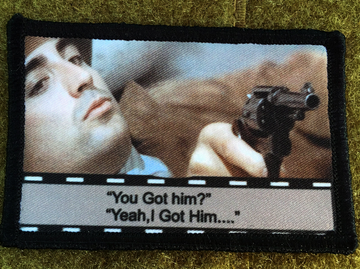 Untouchables "You Got Him?" Morale Patch Morale Patches Redheaded T Shirts