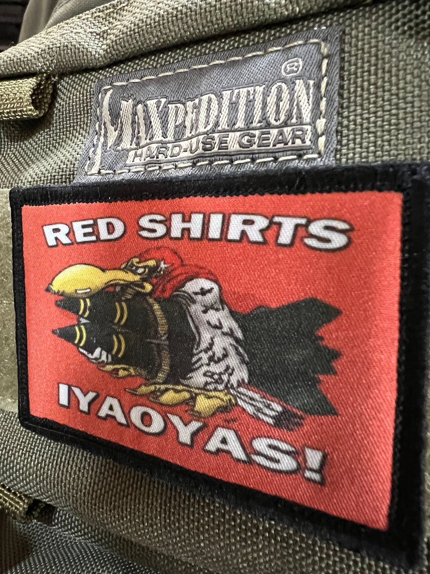 US Navy Red Shirts IYAOYAS Morale Patch Morale Patches Redheaded T Shirts