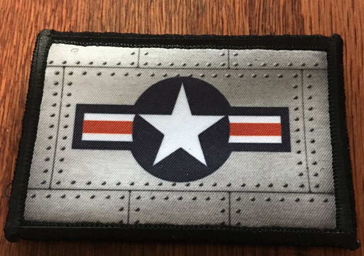 USAF Air Force Star Morale Patch Morale Patches Redheaded T Shirts