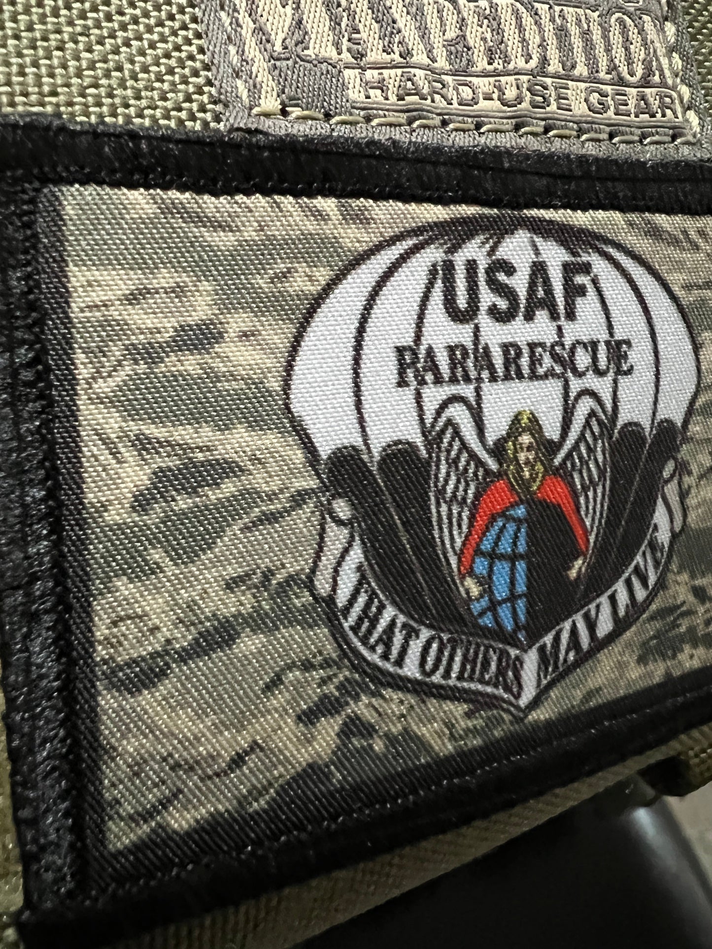 USAF Pararescue Morale Patch Morale Patches Redheaded T Shirts