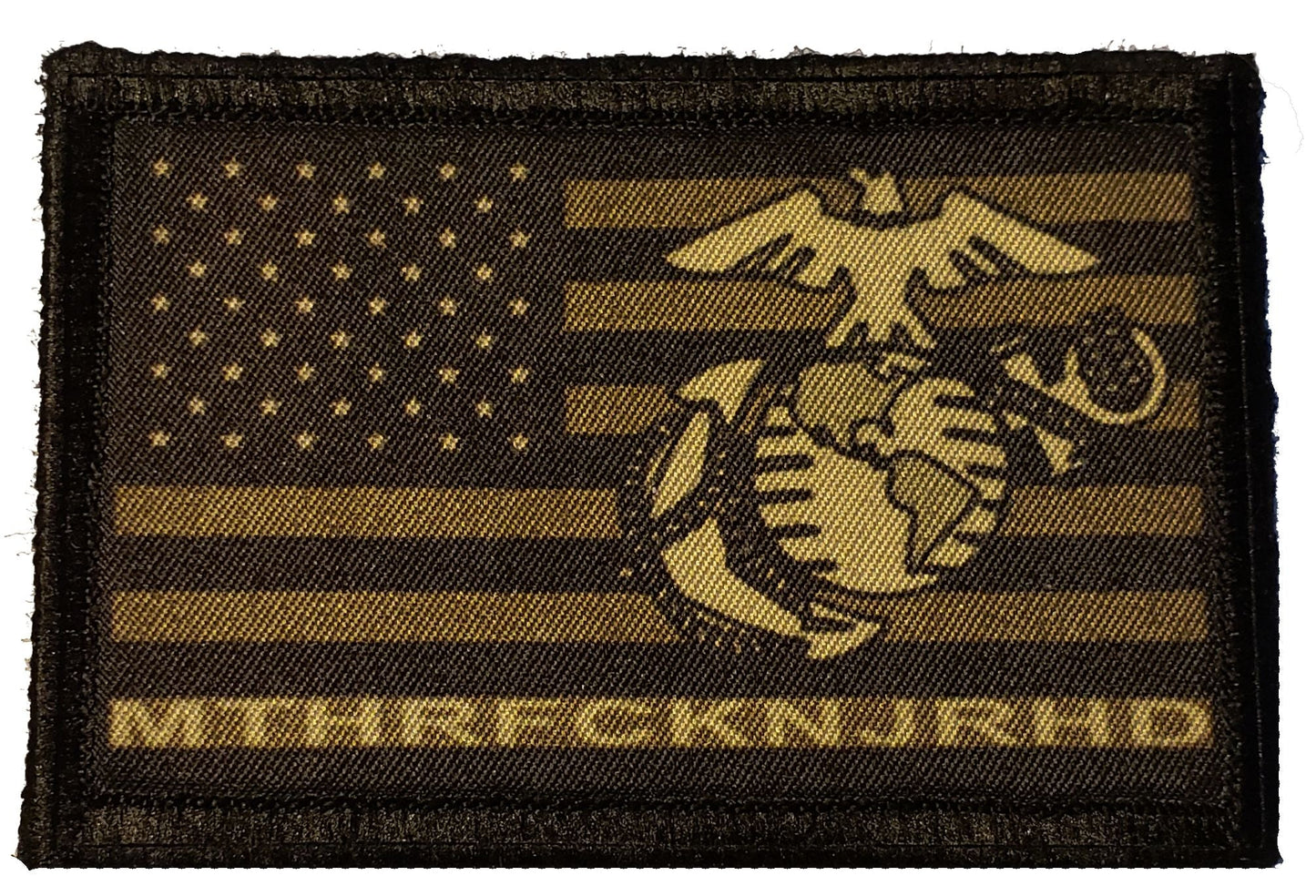 USMC Marine MTHRFCKNJRHD Morale Patch Morale Patches Redheaded T Shirts