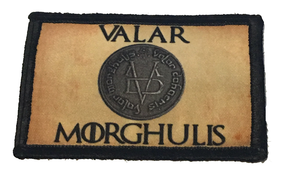 Valar Morghulis Game of Thrones Morale Patch Morale Patches Redheaded T Shirts