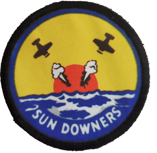 VF111 Sundowners Top Gun Morale Patch Morale Patches Redheaded T Shirts