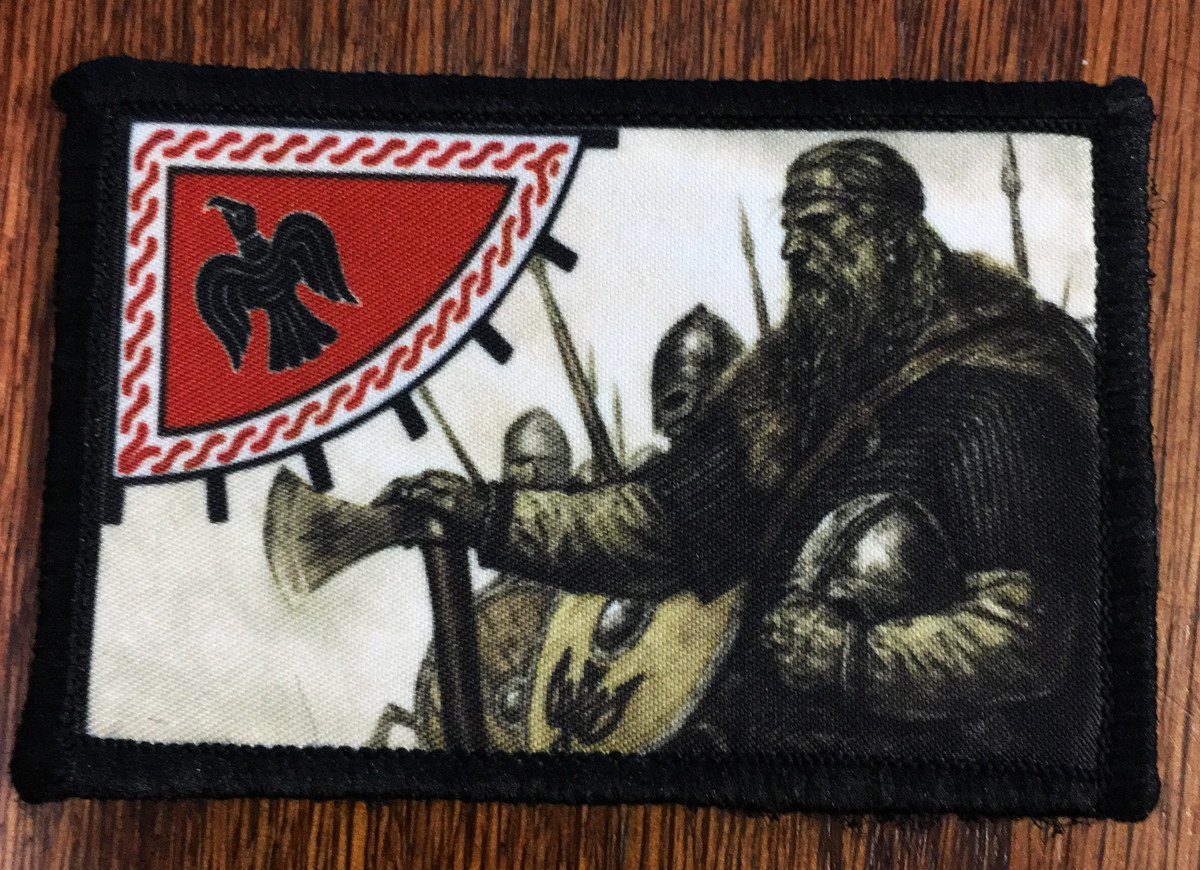 Viking Raven Flag Morale Patch Morale Patches Redheaded T Shirts