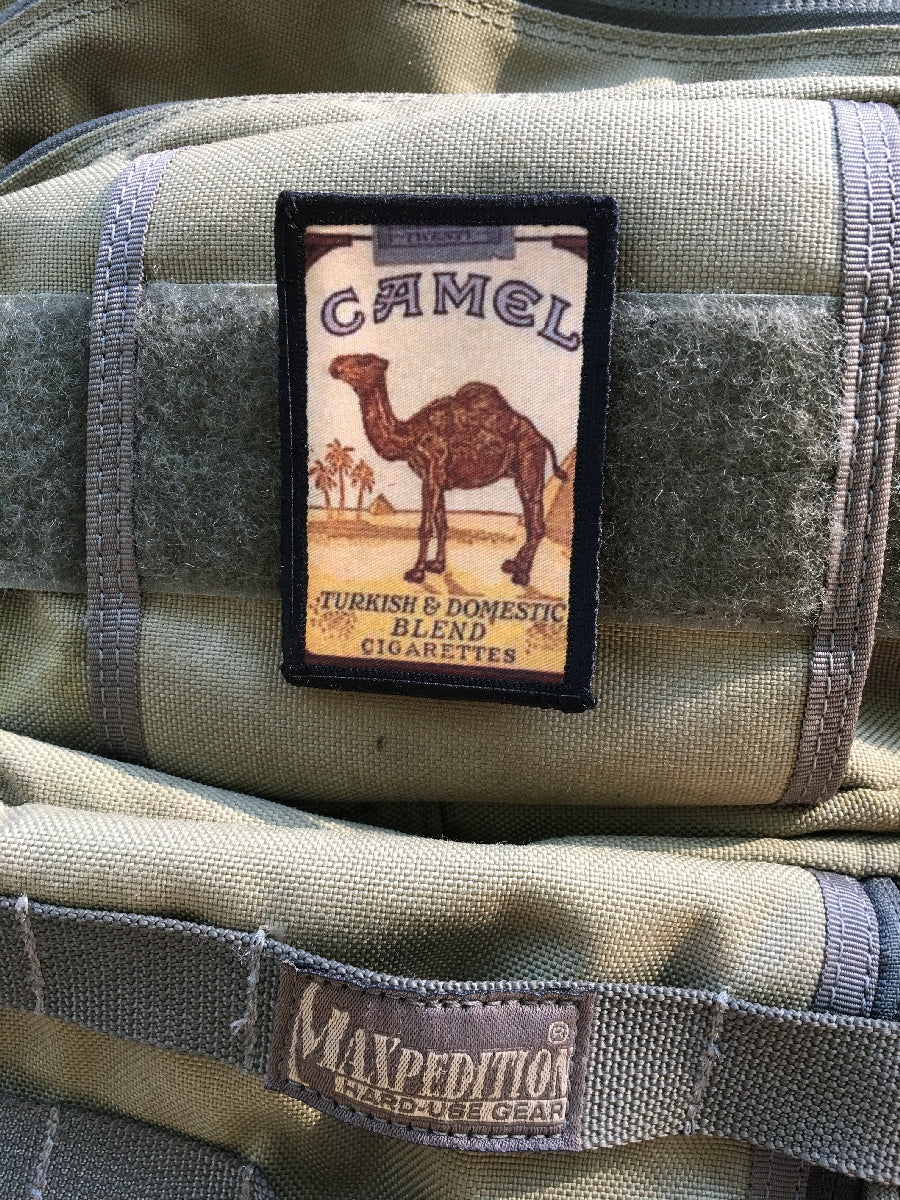 Vintage Camel Cigarettes Morale Patch Morale Patches Redheaded T Shirts