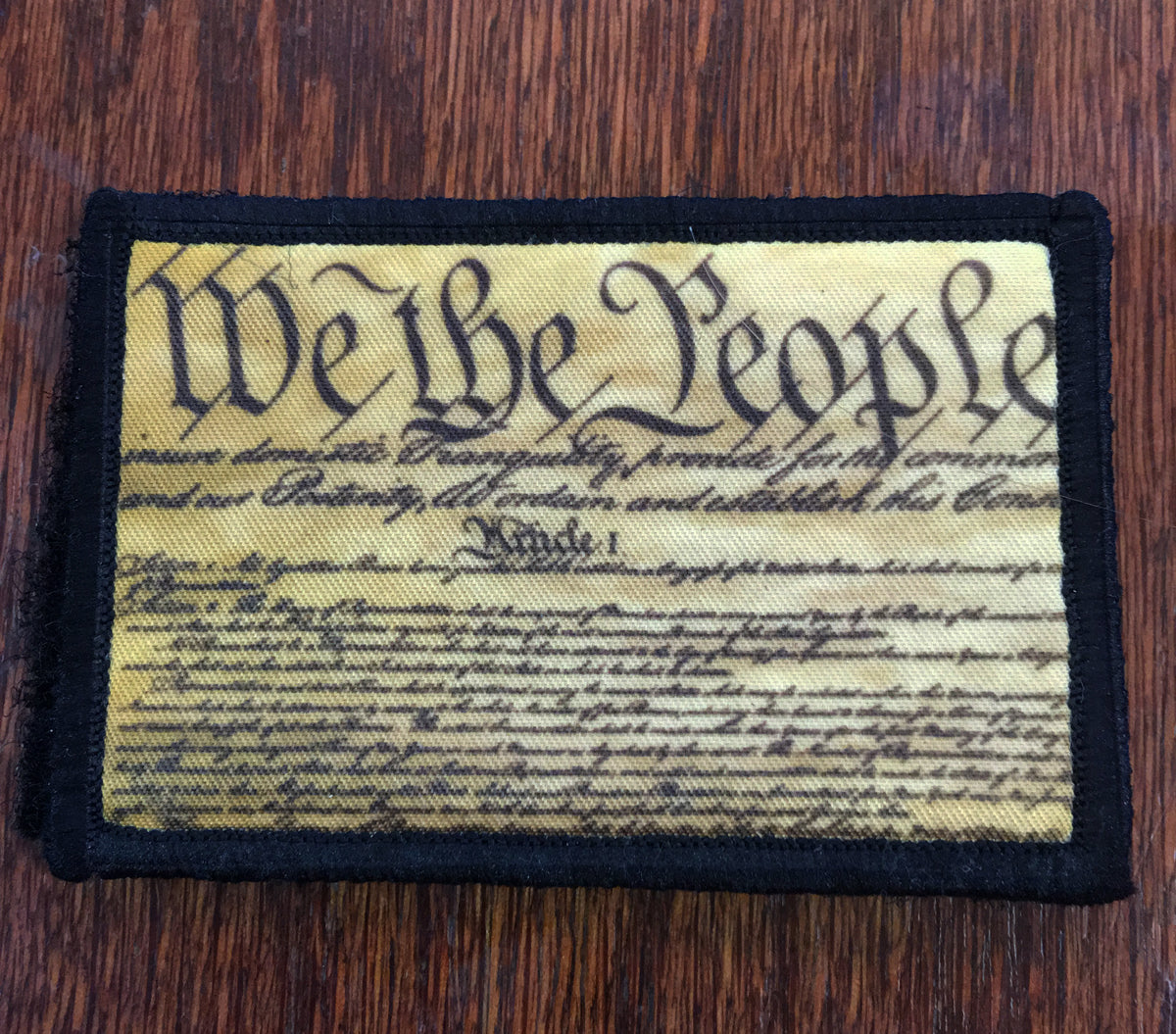 We The People Morale Patch Morale Patches Redheaded T Shirts