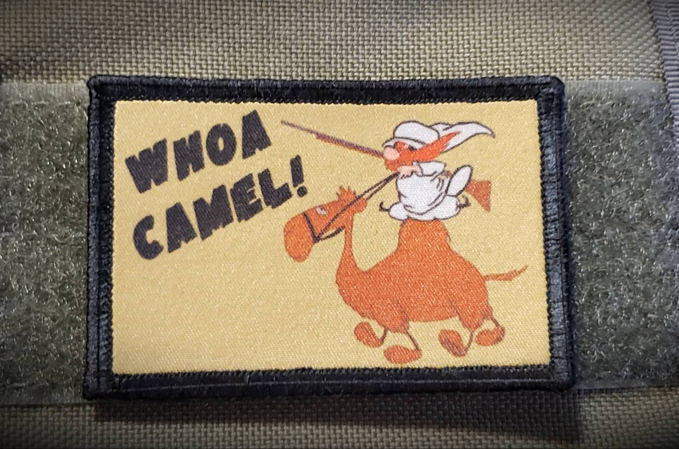 Whoa Camel! Yosemite Sam Morale Patch Morale Patches Redheaded T Shirts