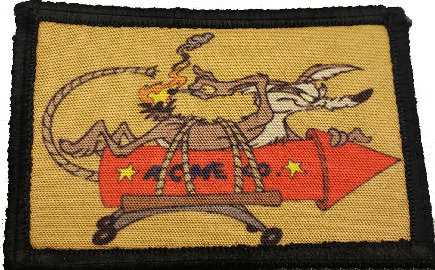 Wile E. Coyote Road Runner Morale Patch Morale Patches Redheaded T Shirts