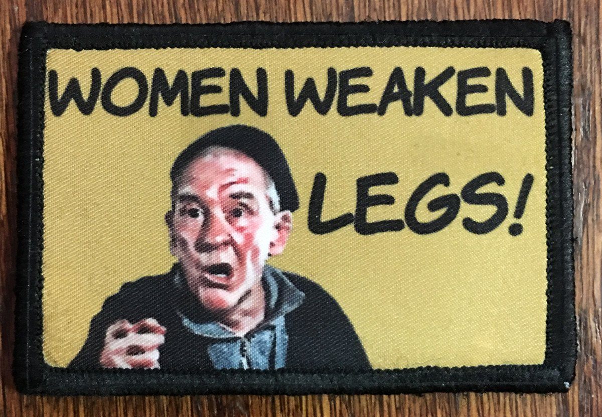 Women Weaken Legs Rocky Movie Morale Patch Morale Patches Redheaded T Shirts