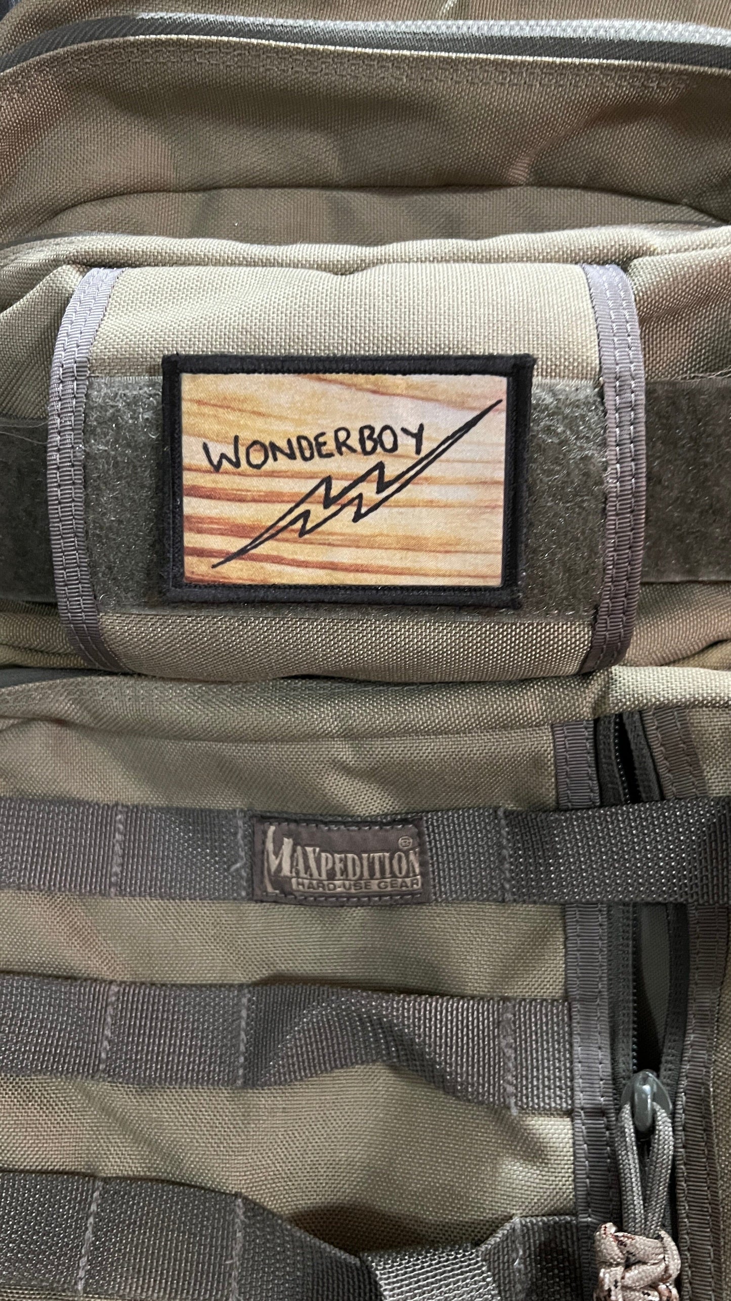 Wonderboy Morale Patch 2x3" Morale Patches Redheaded T Shirts