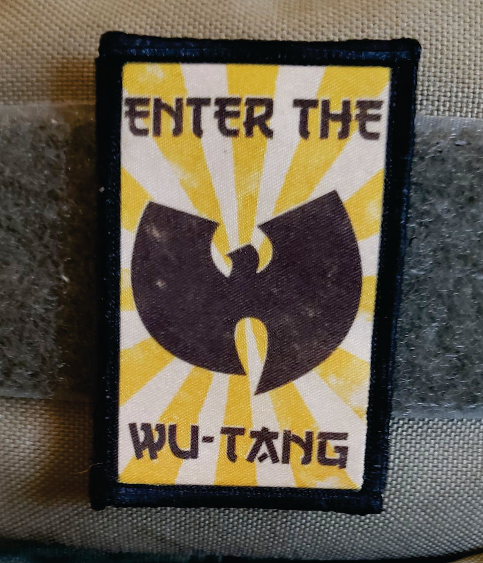Wu-Tang Morale Patch Morale Patches Redheaded T Shirts