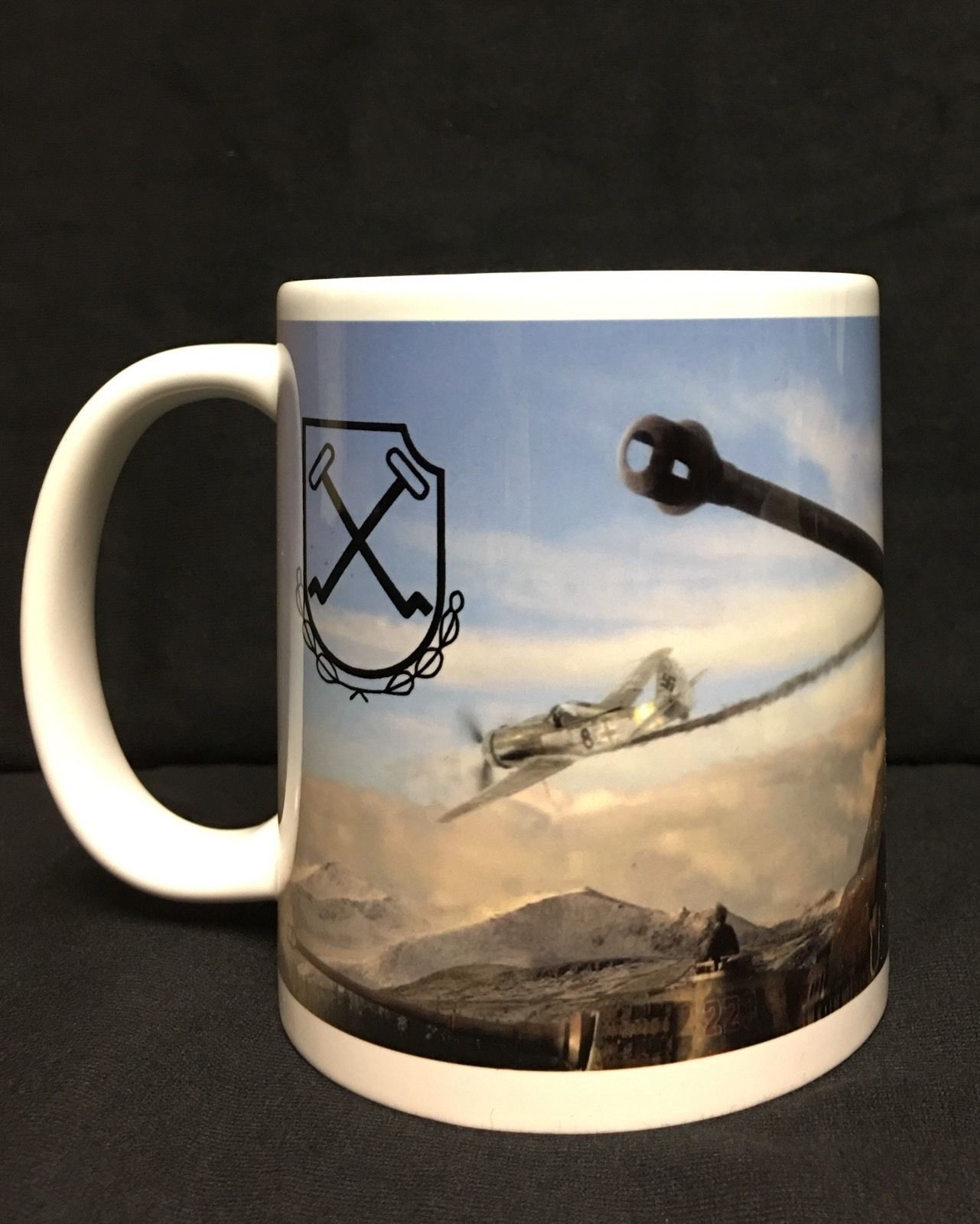 WWII German Panther Tank Coffee Mug Coffee Mugs Redheadedtshirts.com 