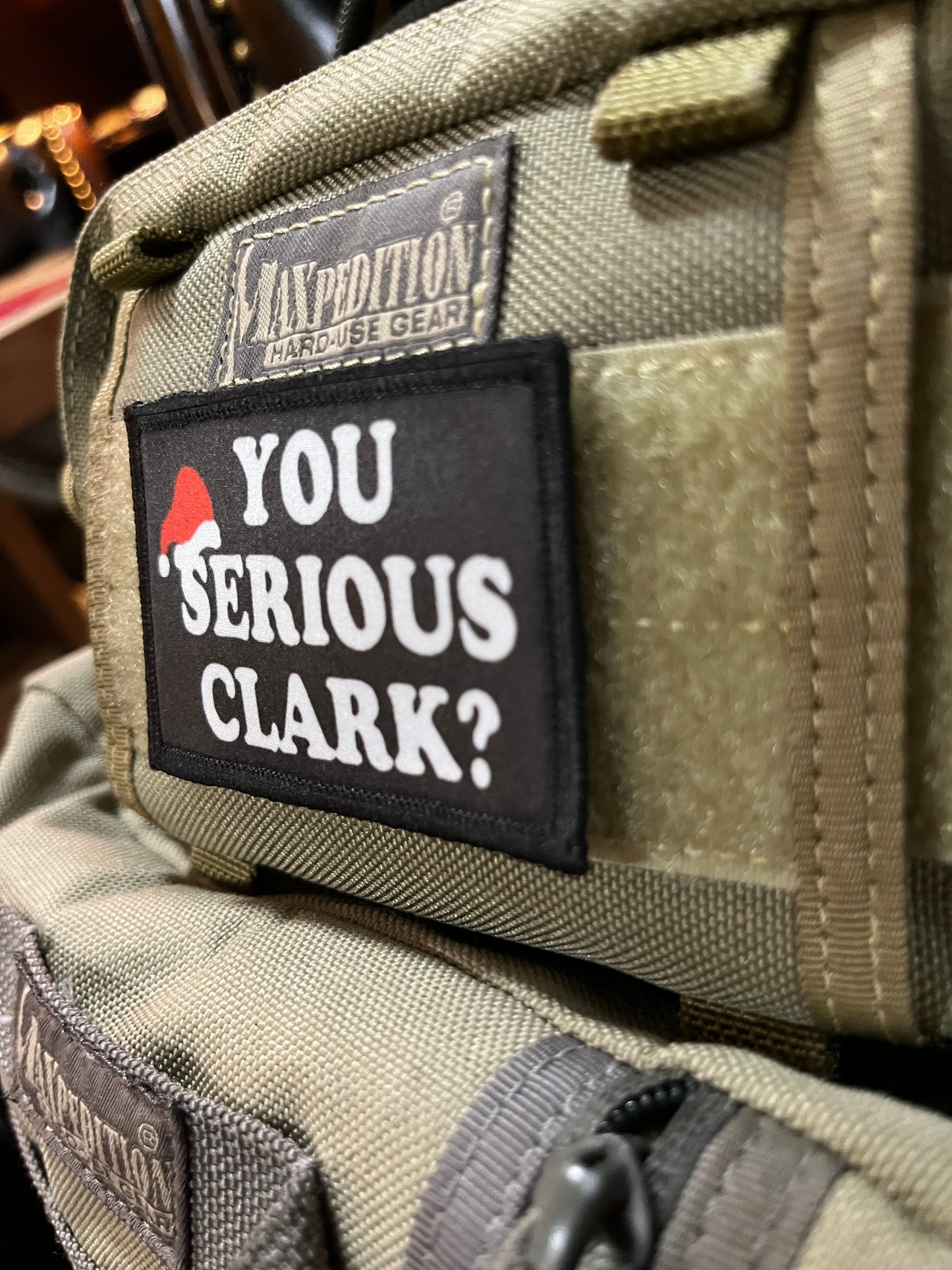 You Serious Clark? Morale Patch Morale Patches Redheaded T Shirts