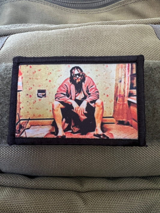 Abide in Style with "The Big Lebowski Bathroom Scene" Morale Patch by Redheaded Productions