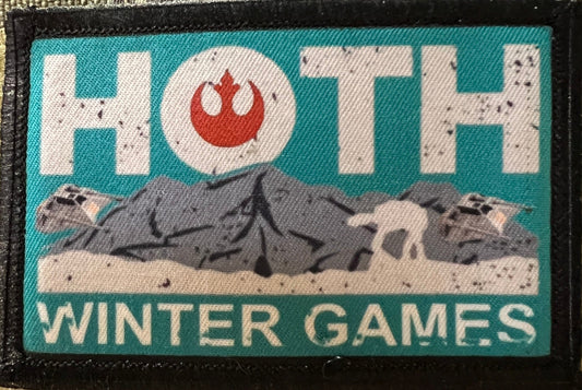 Battle in Hoth Adventure: Exploring the "Hoth Winter Games" Velcro Morale Patch