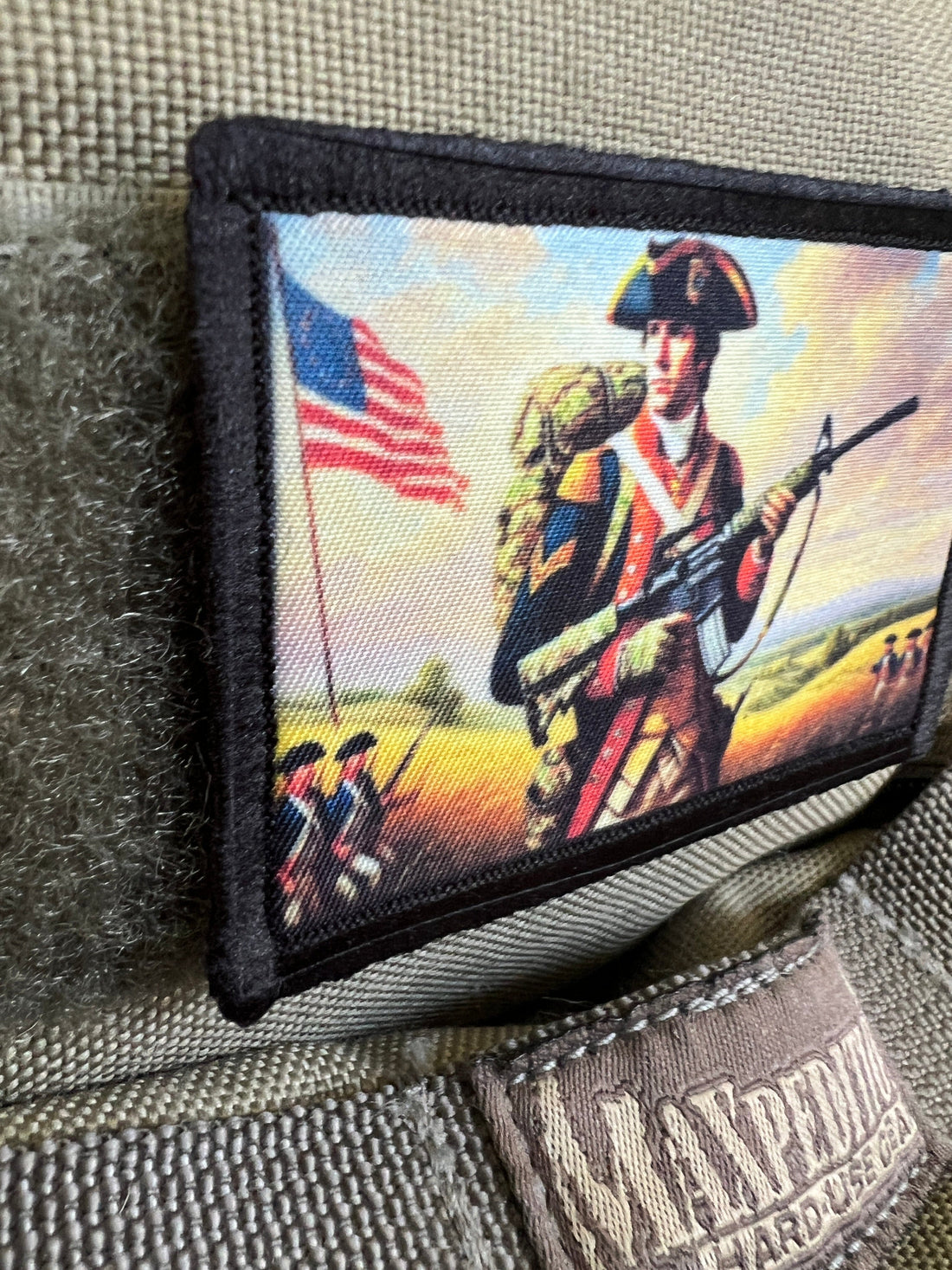 Blend History and Modernity with the Revolutionary Warrior: Modern Patriot Morale Patch