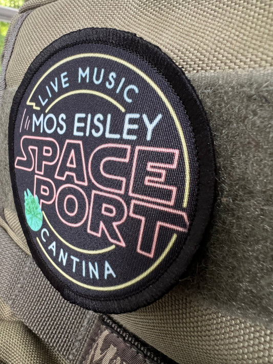 Celebrate Galactic Fun with the "Mos Eisley Spaceport Cantina" Morale Patch