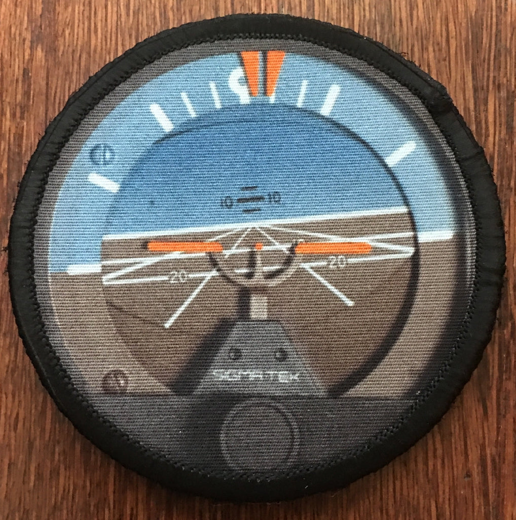 Custom Aircraft Instrument Panel Morale Patch