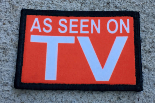 Custom "As Seen on TV" Velcro Patch
