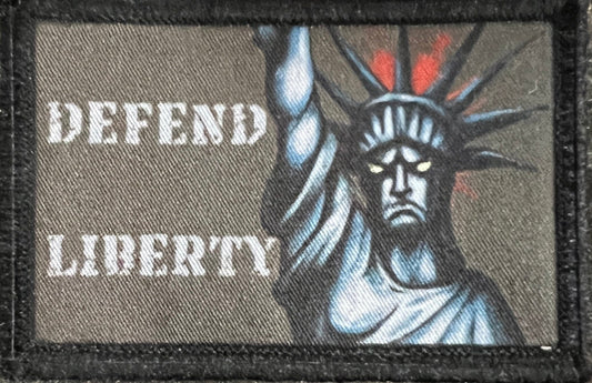 Defend Liberty with Our Statue of Liberty Velcro Morale Patch