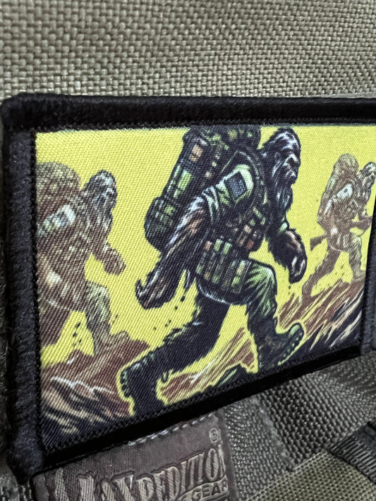 Embark on a Legendary Quest with the Sasquatch Ruck Morale Patch by Redheaded Productions