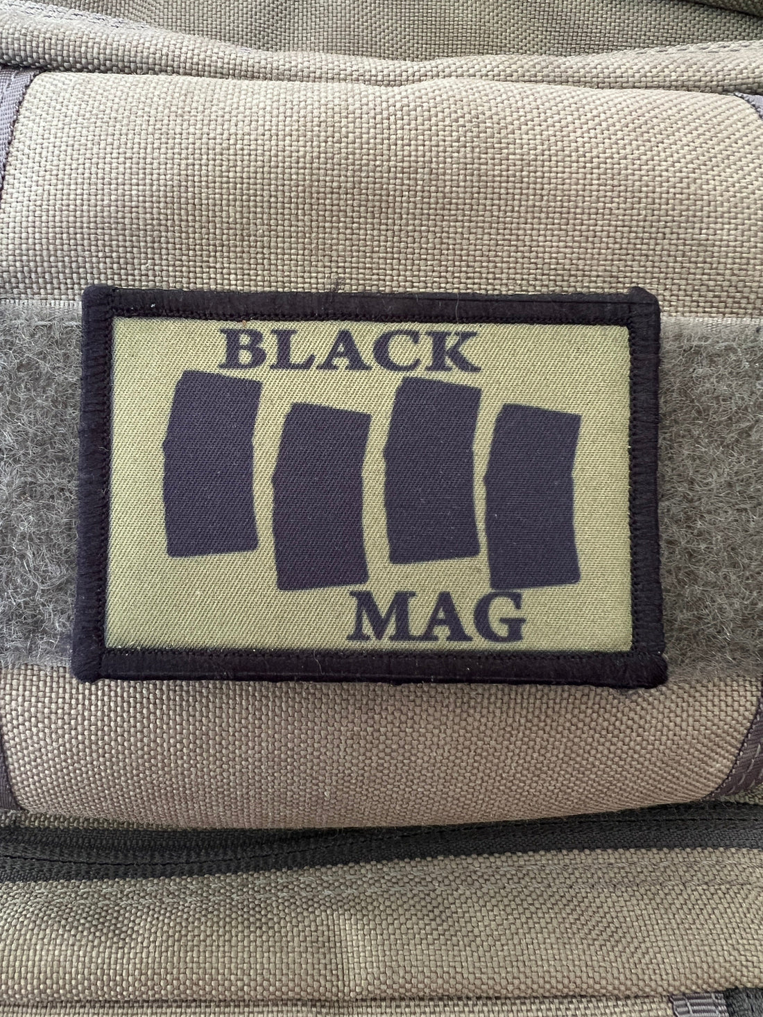 Embrace Bold Style with the Black Mag Morale Patch: A Perfect Fusion of Punk and Tactical Gear