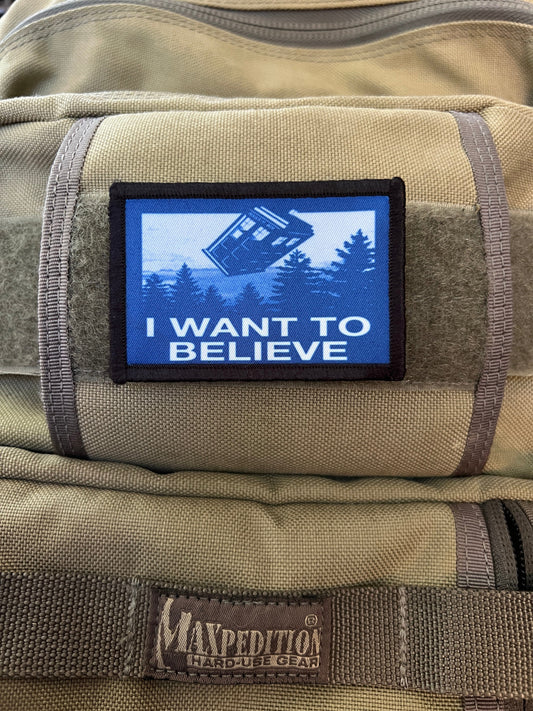 Tardis I want to believe morale patch