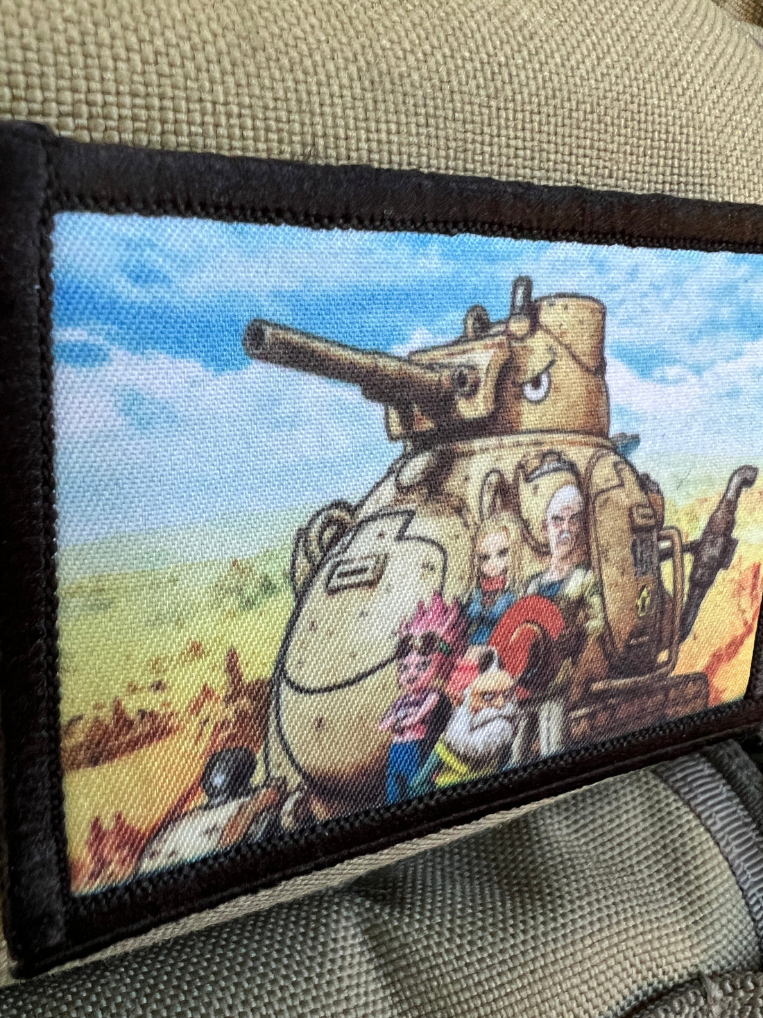 Lead the Charge with the Chogokin Royal Army Tank Corps No 104 Morale Patch by Redheaded Productions