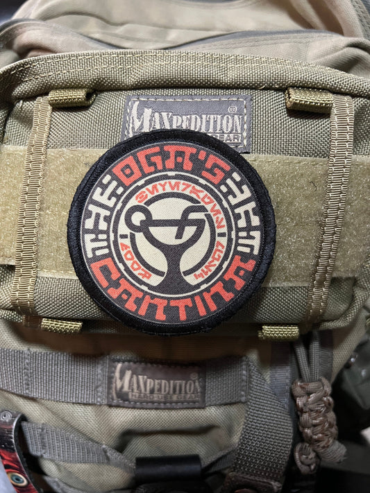 Oga's Cantina Velcro Morale Patch: Bring the Out-of-this-World Vibe Wherever You Go