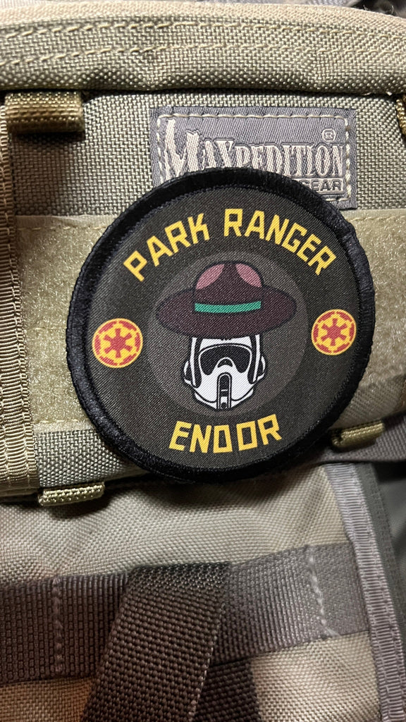 Protect Endor with a Twist: Star Wars Endor Park Ranger Velcro Morale Patch