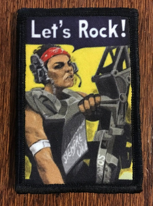 Reveal Your Inner Badass with Redheaded Production's Aliens Sgt Vasquez 'Let's Rock' Morale Patch
