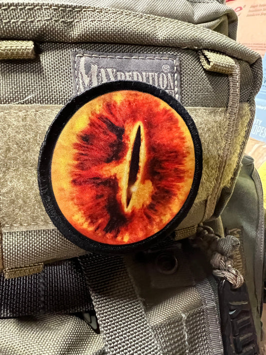 Reveal your Inner Fanatic with the "Eye of Sauron" Velcro Morale Patch