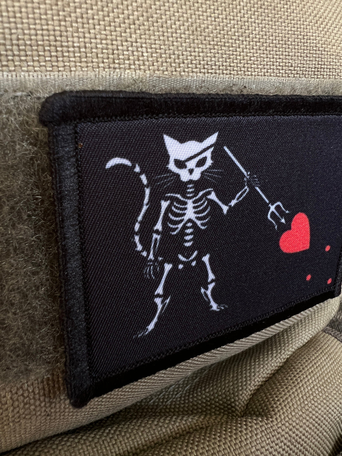 Blackbeard Cat Pirate Flag Morale Patch