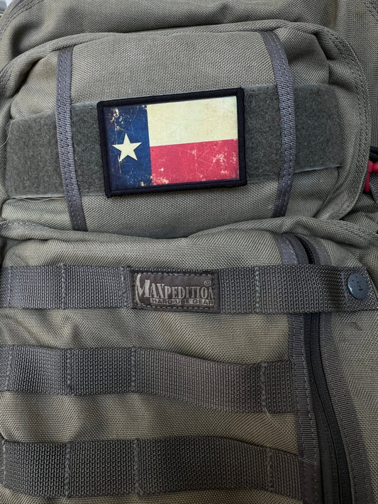 Show Off Your Lone Star Spirit with the Distressed Texas State Flag Morale Patch