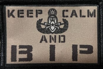 Showcase Your Expertise: Redheaded Production's Blow in Place Velcro Morale Patch for Explosive Ordnance Technicians