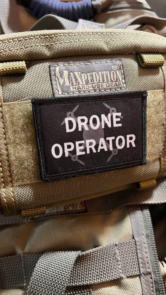 Soar to New Heights with the Drone Operator Velcro Morale Patch