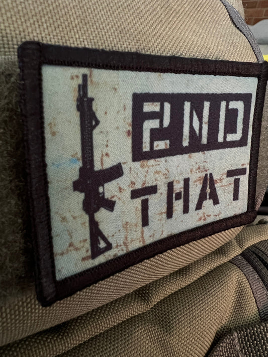 Stand Strong with the "2nd That" Assault Rifle Morale Patch by Redheaded Productions