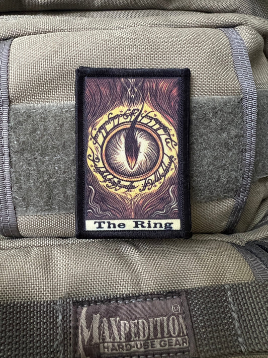 “The Ring” Tarot Card Morale Patch – For the True LOTR Enthusiast