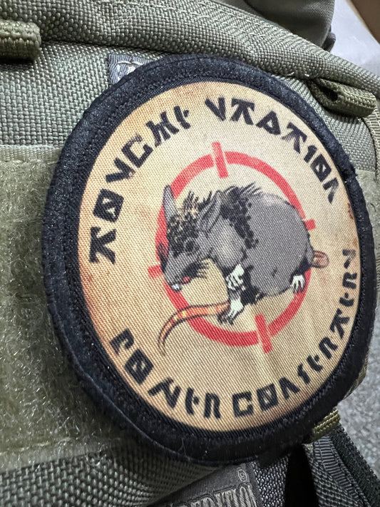 The Tasche Station Power Converters Velcro Morale Patch