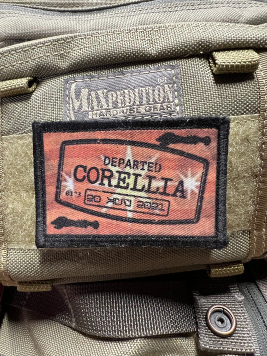 Travel to Corellia with the "Corellia Passport Stamp" Morale Patch