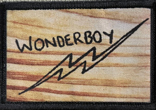 Unleash Your Inner Slugger with the "Wonderboy" Velcro Morale Patch